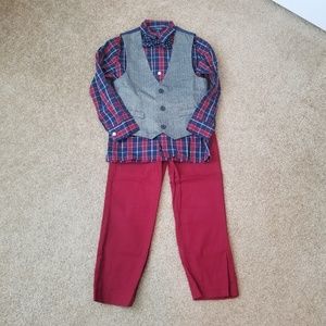 Izod Matching Sets - Izod 4 Piece Set, Bow Tie, Pants, Long Button Down Izod Matching Sets - Izod 4 Piece Set, Bow Tie, Pants, Long Button Down